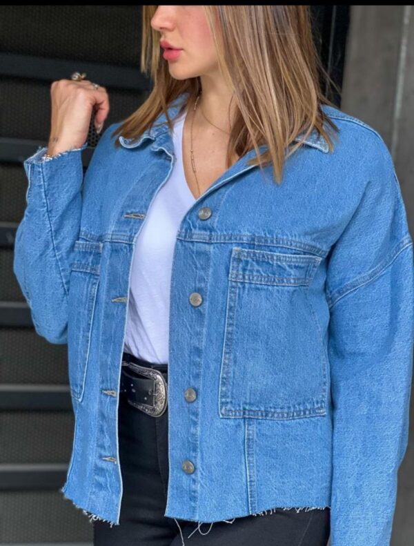 Chaqueta Oversized Azul